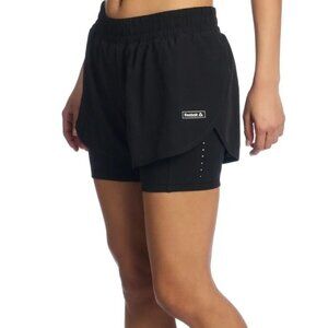 Black Reebok Sprinter Running Short Women's Size Small (4-6) - Waist 30" - NWT